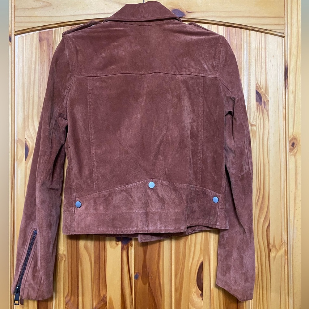 Bagatelle Rust Suede Jacket - Picture 5 of 5